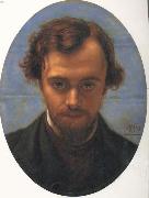 William Holman Hunt Dante Gabriel Rossetti USA oil painting artist